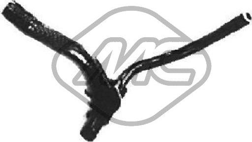 Metalcaucho 08431 - Conducta, schimbator caldura-incalzire aaoparts.ro