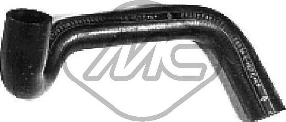 Metalcaucho 08168 - Furtun radiator aaoparts.ro