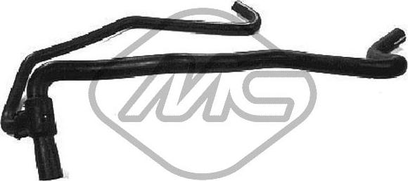 Metalcaucho 08134 - Conducta, schimbator caldura-incalzire aaoparts.ro