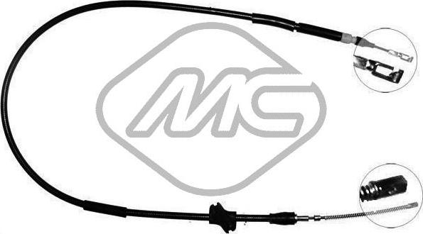 Metalcaucho 80557 - Cablu, frana de parcare aaoparts.ro