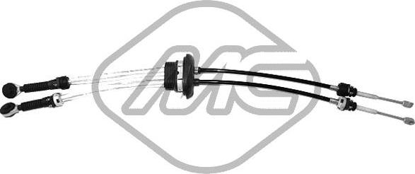 Metalcaucho 80756 - Cablu,transmisie manuala aaoparts.ro