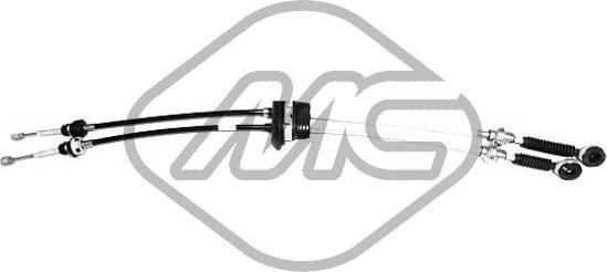 Metalcaucho 80757 - Cablu,transmisie manuala aaoparts.ro