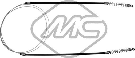 Metalcaucho 81259 - Cablu, frana de parcare aaoparts.ro