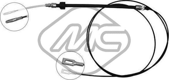 Metalcaucho 83747 - Cablu, frana de parcare aaoparts.ro