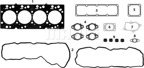 METAL LEVE J&RS-9815/4 - Set garnituri, chiulasa aaoparts.ro