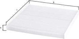 METAL LEVE LA 653 - Filtru, aer habitaclu aaoparts.ro