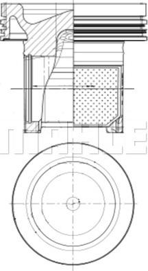 METAL LEVE P9834 - Piston aaoparts.ro