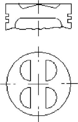 METAL LEVE P1516 - Piston aaoparts.ro