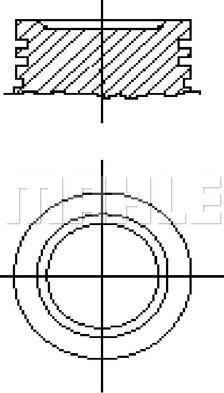 METAL LEVE P1107 - Piston aaoparts.ro