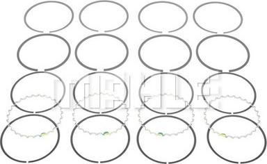 METAL LEVE SDA.6406 - Set segmenti piston aaoparts.ro