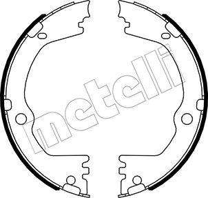 Metelli 53-0532 - Set saboti frana, frana de mana aaoparts.ro