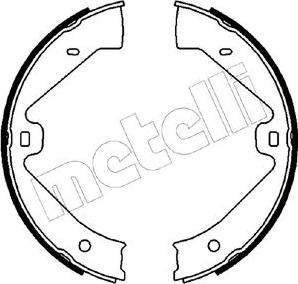 Metelli 53-0528 - Set saboti frana, frana de mana aaoparts.ro