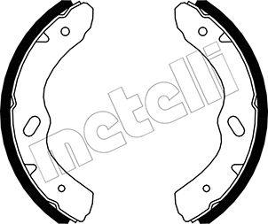 Metelli 53-0573 - Set saboti frana aaoparts.ro
