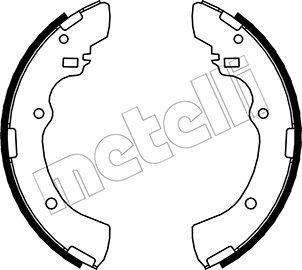 Metelli 53-0600 - Set saboti frana aaoparts.ro