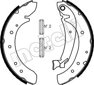 Metelli 53-0073 - Set saboti frana aaoparts.ro