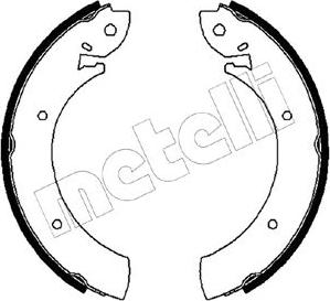 Metelli 53-0342 - Set saboti frana aaoparts.ro