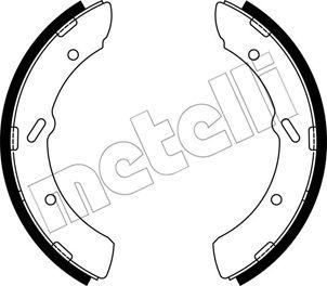 Metelli 53-0706 - Set saboti frana aaoparts.ro