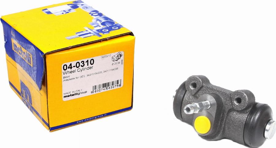 Metelli 04-0310 - Cilindru receptor frana aaoparts.ro