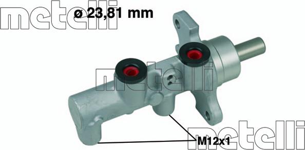 Metelli 05-0568 - Pompa centrala, frana aaoparts.ro