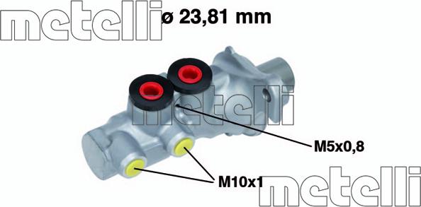 Metelli 05-0694 - Pompa centrala, frana aaoparts.ro