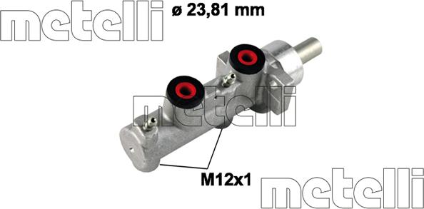 Metelli 05-0600 - Pompa centrala, frana aaoparts.ro