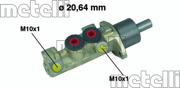 Metelli 05-0146 - Pompa centrala, frana aaoparts.ro