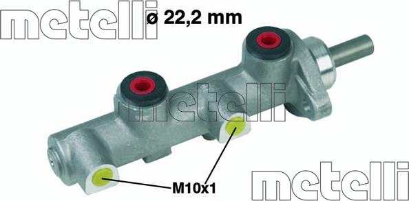 Metelli 05-0137 - Pompa centrala, frana aaoparts.ro