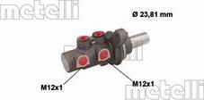 Metelli 05-0896 - Pompa centrala, frana aaoparts.ro