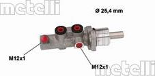 Metelli 05-0893 - Pompa centrala, frana aaoparts.ro
