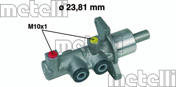 Metelli 05-0379 - Pompa centrala, frana aaoparts.ro
