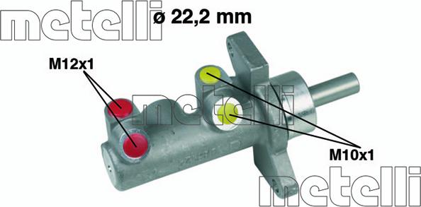 Metelli 05-0230 - Pompa centrala, frana aaoparts.ro