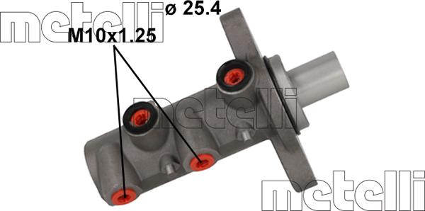 Metelli 05-1189 - Pompa centrala, frana aaoparts.ro