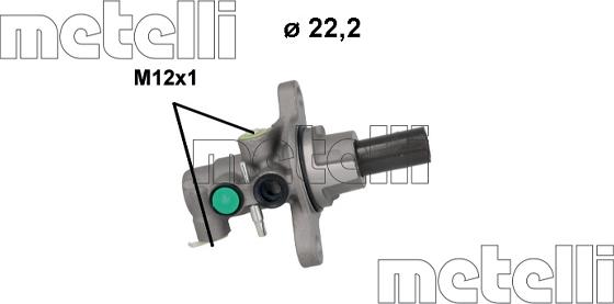 Metelli 05-1238 - Pompa centrala, frana aaoparts.ro