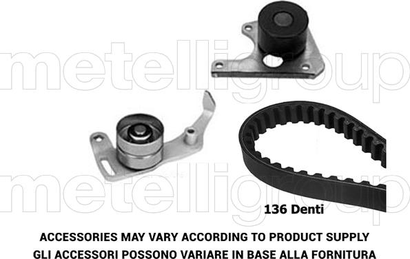 Metelli 29-0070 - Set curea de distributie aaoparts.ro