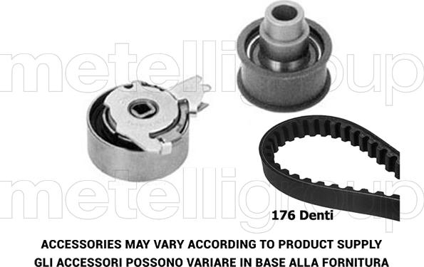 Metelli 29-0146 - Set curea de distributie aaoparts.ro