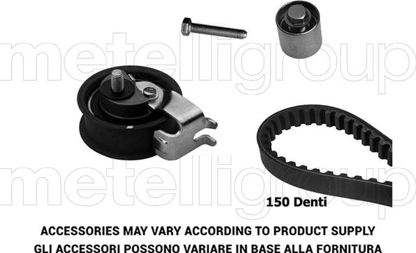 Metelli 29-0189 - Set curea de distributie aaoparts.ro