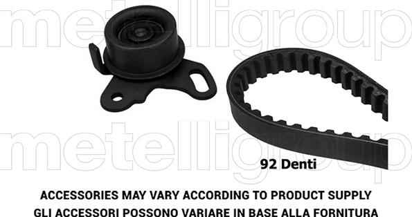 Metelli 29-0260 - Set curea de distributie aaoparts.ro