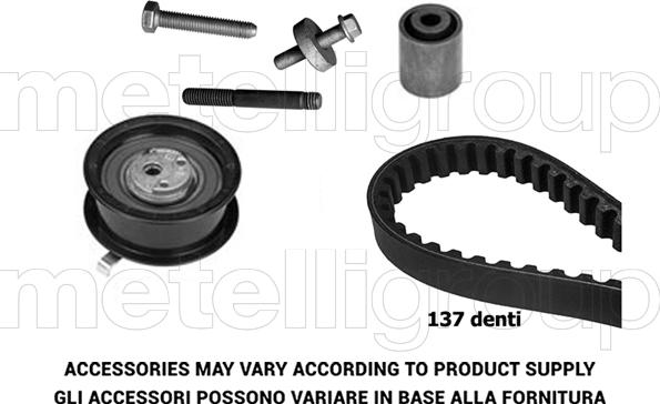 Metelli 29-0216 - Set curea de distributie aaoparts.ro