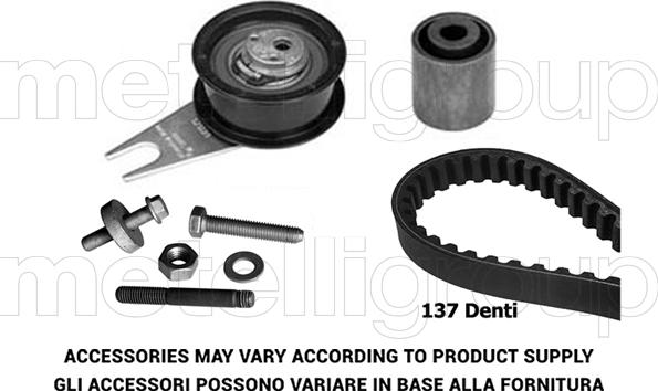 Metelli 29-0213 - Set curea de distributie aaoparts.ro