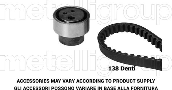 Metelli 29-0239 - Set curea de distributie aaoparts.ro