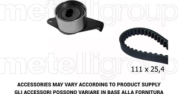 Metelli 29-0276 - Set curea de distributie aaoparts.ro