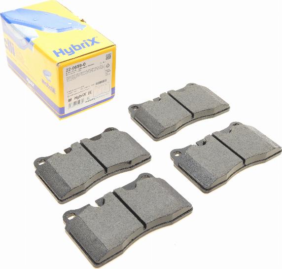 Metelli 22-0659-0 - Set placute frana,frana disc aaoparts.ro