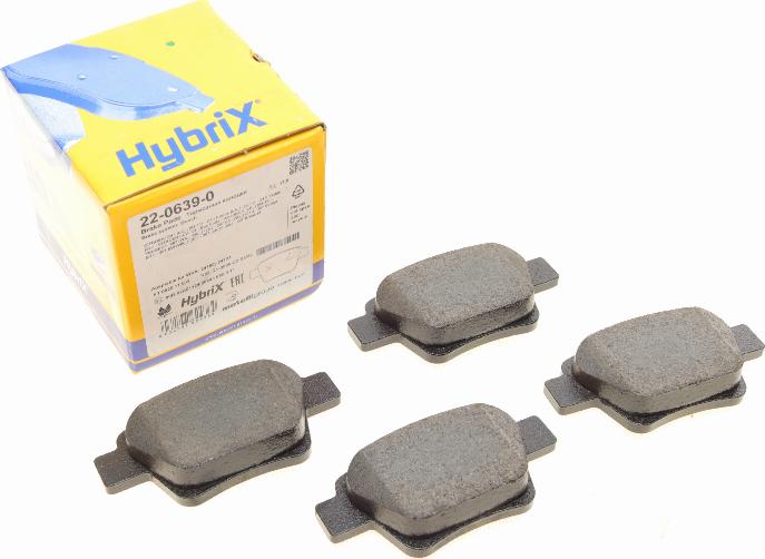 Metelli 22-0639-0 - Set placute frana,frana disc aaoparts.ro