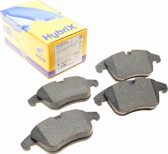 Metelli 22-0675-3 - Set placute frana,frana disc aaoparts.ro