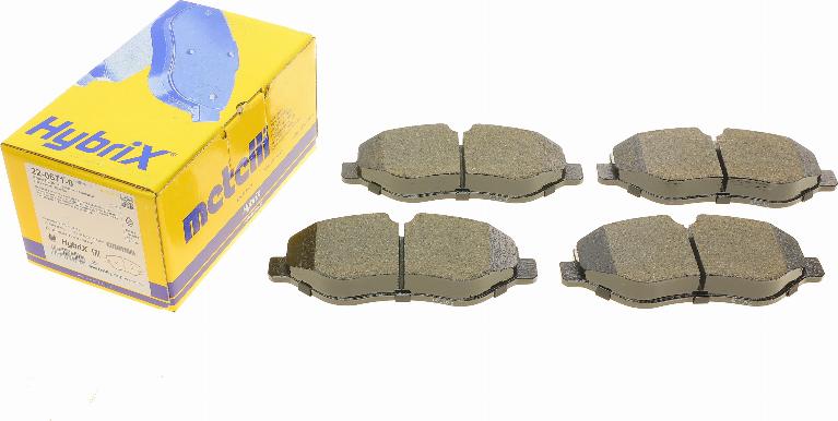 Metelli 22-0671-0 - Set placute frana,frana disc aaoparts.ro