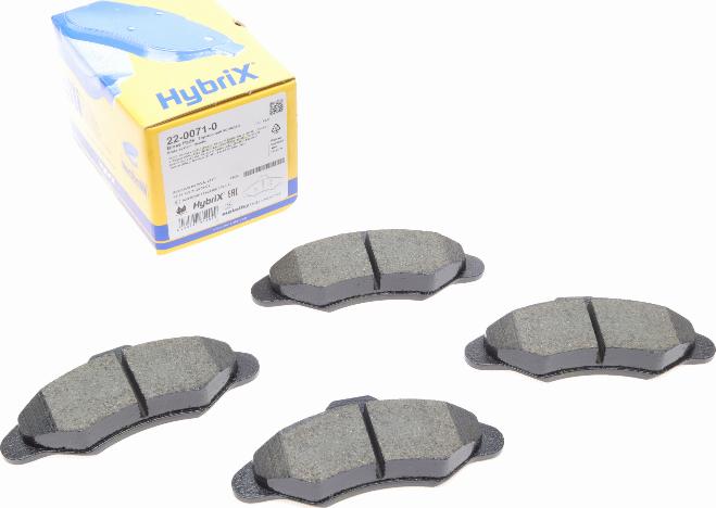 Metelli 22-0071-0 - Set placute frana,frana disc aaoparts.ro