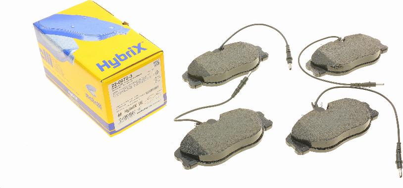 Metelli 22-0072-3 - Set placute frana,frana disc aaoparts.ro