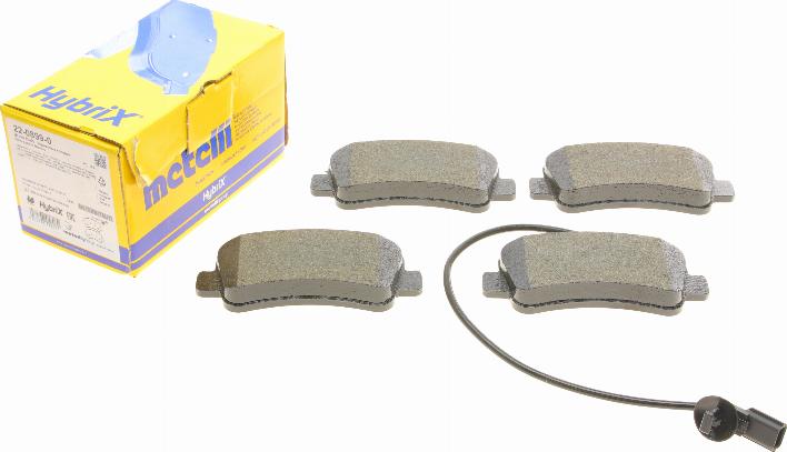 Metelli 22-0899-0 - Set placute frana,frana disc aaoparts.ro