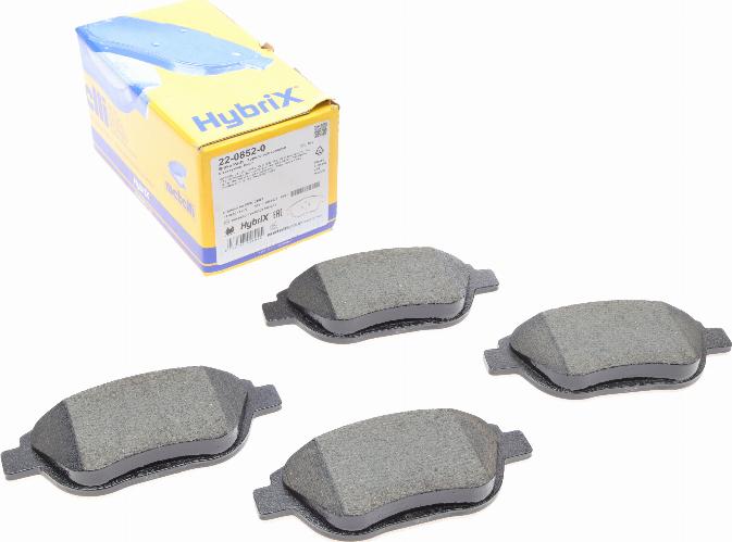 Metelli 22-0852-0 - Set placute frana,frana disc aaoparts.ro
