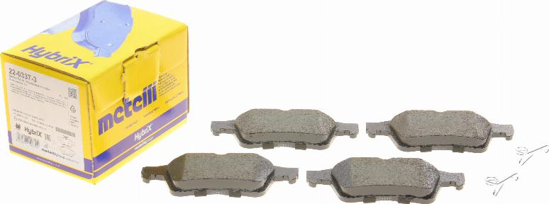 Metelli 22-0337-3 - Set placute frana,frana disc aaoparts.ro
